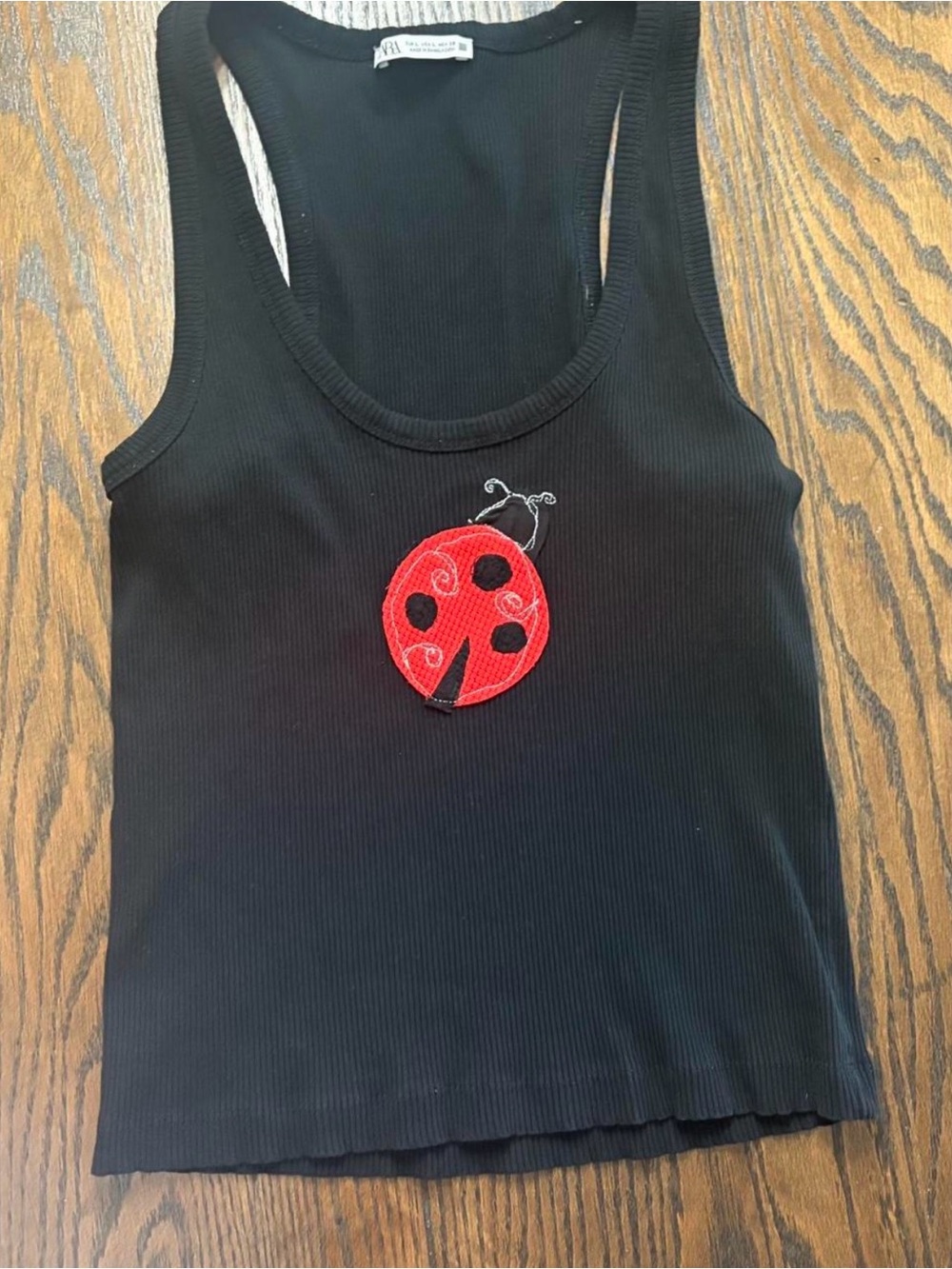 Ladybug Patchwork Tank Top